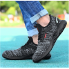 Summer Breathable Deodorant Labor Insurance Shoes Men's Steel Toe Cap Anti-smashing Shoes